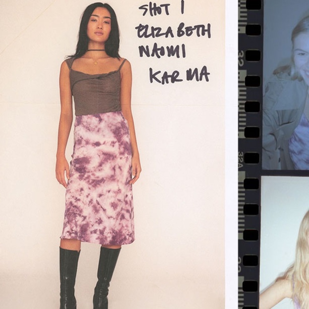 réalisation par naomi midi skirt in karma